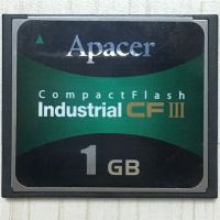 ? PP Apacer CF Card 1G 1GB Military Industrial Grade Computer ATM Machine CFIII Green Edition