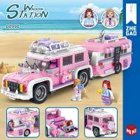 100 lego China blocks city travel camping rv series 60182 childrens educational toys assembled girls gift