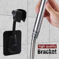 360° Shower Head Holder Adjustable Bathroom Shower Bracket for Bath Shower Rail Holder Bracket Head Strongly Stick To The Wall Cleaning Tools