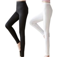 กอล์ฟได้รับการป้องกันความสุขใน Leggings หญิงผ้าไหมน้ำแข็งบางสร้างกางเกงในเสื้อผ้าฤดูร้อนของผู้หญิงกางเกงสไตล์สามารถสวมใส่ถุงน่อง