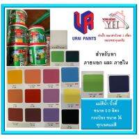 ( Pro+++ ) สุดคุ้ม แม่สีน้ำพลาสติก แม่สีน้ำบิวตี้ Beauty EMULSION PAINT FOR EXTERIOR ขนาดกระป๋อง 1/4 ( 0.9 ลิตร ) ทุกเฉดสี ราคาคุ้มค่า อุปกรณ์ ทาสี บ้าน แปรง ทาสี ลายไม้ อุปกรณ์ ทาสี ห้อง เครื่องมือ ทาสี