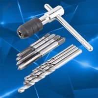 {SAVAGE Hardware Tools} 9ชิ้น/ชุดชุดประแจด้ามต๊าปตัวทีทนทานต๊าปเกลียวรูปตัวทีชุดเครื่องมือมือเกลียวดอกสว่านเกลียว