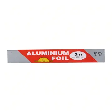 KRIEITIV Aluminum Foil 1.47 feet Width 164 feet Length (241 Square Feet)  Pure Aluminum Tin Foil Roll for Cooking,Baking and BBQ : : Kitchen