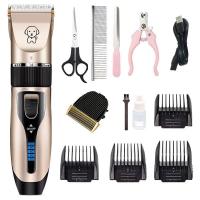 Electric Pet Clipper Dog Hair Clipper For Dogs Reachageable Trimmer Haircut Cat Hair Cutting Remover Machine Grooming Kit