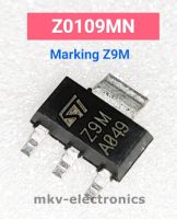 (1ตัว) Z0109MN , Z9M , 109MN0 , TRIAC 1A 600V , กระแสGATE 10ma. , SOT-223