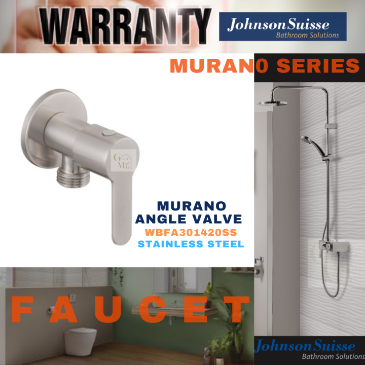 JOHNSON SUISSE BATHROOM FAUCET MURANO WBFA301420SS HIGH QUALITY