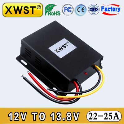 ♂☎ XWST Newest DC DC Voltage Converter 12V to 13.8V 21A 25A Automatic Boost Power Module for Cars CE RoHS Support Drop shipping