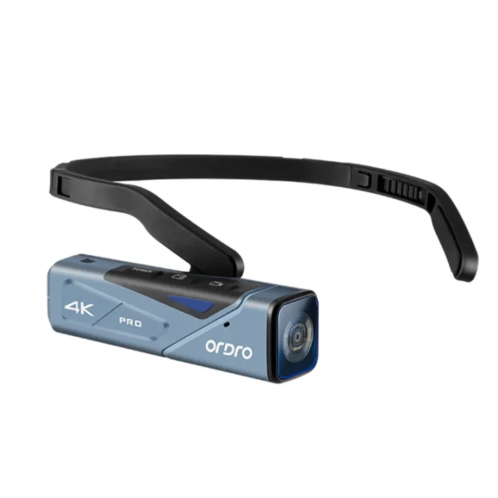 Digital Camera ORDRO EP7 4K 60FPS Camcorder Head-Mounted APP