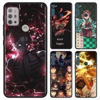 【cw】 For MOTO G60 G50 G40 G30 G20 G10 G9 G8 G Edge Play Plus Power Lite One Fusion E6s 20 Pro Lite Shell Demon Slayer Kimetsu Anime