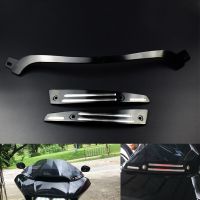 Motorcycle Billet Windshield Trim Aluminum Black For Harley Tou Road Glide Ultra CVO FLTRX FLTRUSE FLTRXS 2015-2021