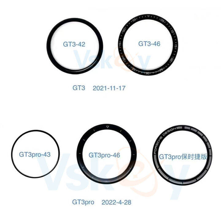 100ชิ้น3d-ป้องกันหน้าจอนุ่มสำหรับหัวเว่ย-gt-3-p-ro-46มิลลิเมตร-gt3-43มิลลิเมตร-gt-runner-เต็มปกดูสมาร์ทป้องกันรอยขีดข่วนฟิล์มป้องกัน