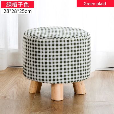 Change Shoes Stool Solid Wood Footstool Small Bench Wear Shoes Stool