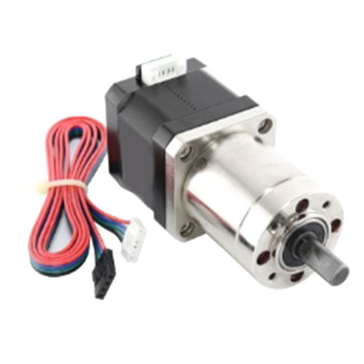 geared-stepper-motor-gear-motor-geared-motor-17-ratio-5-18-1-for-3d-printer-diy-robotics-textile-machine