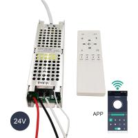 24V APP Remote Control Driver 2.4G Power Supply Be Used For Dual LEDs Strip Dimming Color Changing Input 220V Output DC24V