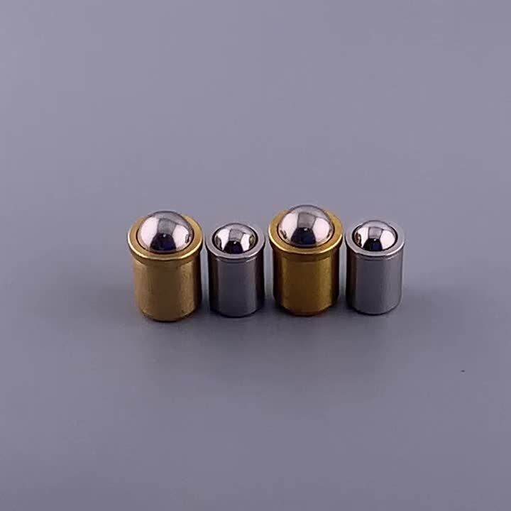 Customizable PressFit Plunger Stainless Steelss Spring Ball Plungers With LocatingPositioning