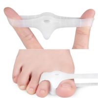 ✖❉ 1Pair Silicone Gel Toe Separator Bunion Orthopedic Hallux Valgus Pain Relief Corrector Thumb Finger Protector Foot Care Tools