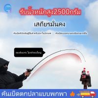 GSM ท่อกาดตกปลา   คันเบ็ดตกปลาแบบพกพา1.5/1.8/2.1M   คันเบ็ดตกปลาแบบหมุนได้วัสดุคาร์บอนไฟเบอร์น้ำหนักเบาพิเศษคันเบ็ดตก สินค้าส่งจาก