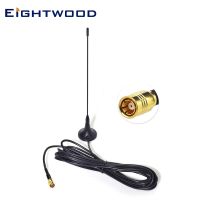 【cw】 Eightwood DAB/DAB Car Radio Antenna Magnetic Mount SMB Plug 4m Cable for C-KO