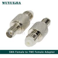 2Pcs SMA SO239 Female to FME Female Jack RF Adapter Connector Coaxial Straight For Radio Antenna High Quanlity Wire Terminals Electrical Connectors