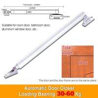 ✁♙ Automatic Door Closer Aluminum Closure Adjustable Door Closure 90 Degree Positioning Stop Load Up To 60kg Automatic Rebounder