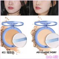 Coco Milk SACE LADY 3สีคงทนควบคุมความมันแป้งทาหน้าผิวเรียบเนียนไร้ที่ติแป้งฝุ่นไม่เหนียวเหนอะหนะแต่งหน้าธรรมชาติเหมือนหน้าสดรองรับการกระแทกอ่อน