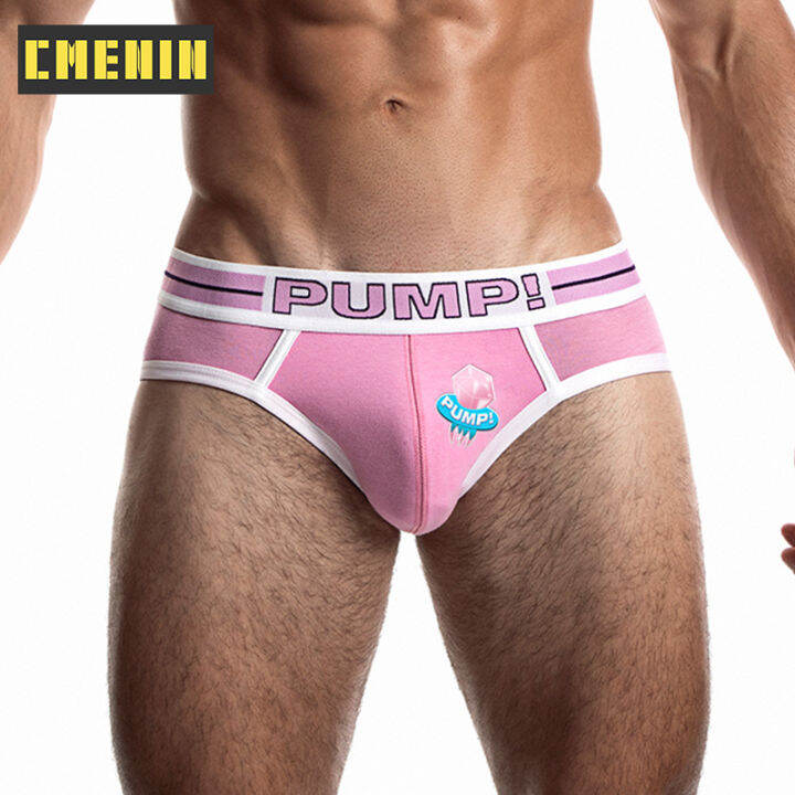 cmenin-official-store-brief-for-men-1-pieces-pump-กีฬาโพลีเอสเตอร์ชุดชั้นในเซ็กซี่ชายกางเกงในชาย-2020-ใหม่ผู้ชายบิกินี่กางเกงชายกางเกงชั้นในบุรุษบุรุษ-pu018