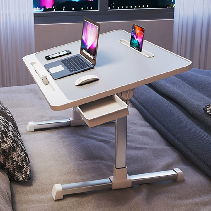 โต๊ะคอมพิวเตอร์-ปรับระดับได้-สำหรับใช้งานบนเตียง