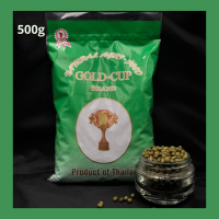 ถั่วเขียว ถั่วเขียวตราถ้วยทอง 500กรัม Mung bean Green moong 500g