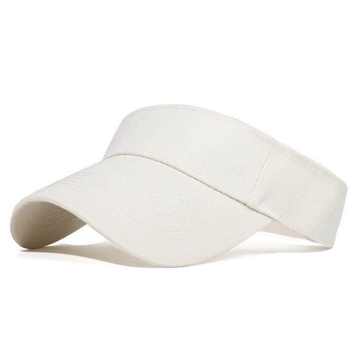 cc-spring-summer-sports-sun-hats-women-hat-mens-cap-adjustable-cotton-visor-uv-protection-top-empty-tennis-golf-running-sunscreen