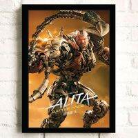 ภาพยนตร์ทีวี Alita: ศิลปะบนผนัง Battle Angel ตกแต่งพิมพ์โปสเตอร์ตกแต่งบ้านผ้าใบสำหรับห้องนั่งเล่น69F 0809