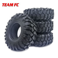 4PCS 108MM 109mm 1.9" Rubber Rocks Tyres Wheel Tires for 1:10 RC Rock Crawler Axial SCX10 90046 TRX-4