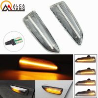 For Opel For Crossland X Vauxhall Astra J K Grandland Insignia B Zafira C LED Dynamic Turn Signal Light Side Fender Marker Lamp