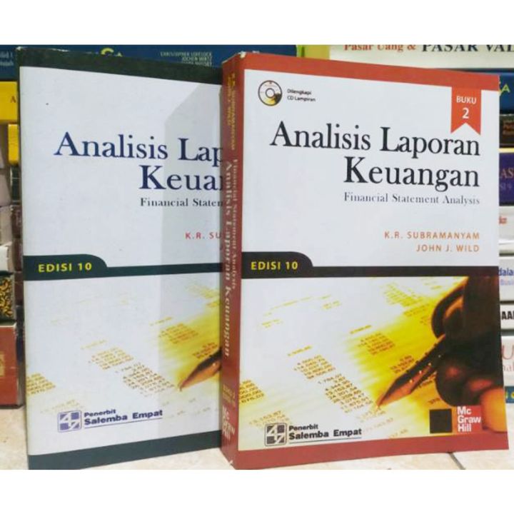 Paket Analisis Laporan Keuangan Edisi 10 Buku 1&2 By K.R SUBRAMANYAM ...