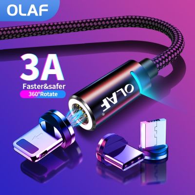 Olaf 3a ชาร์จไวไมโคร Usb แม่เหล็กชนิด C - Cable Aliexpress