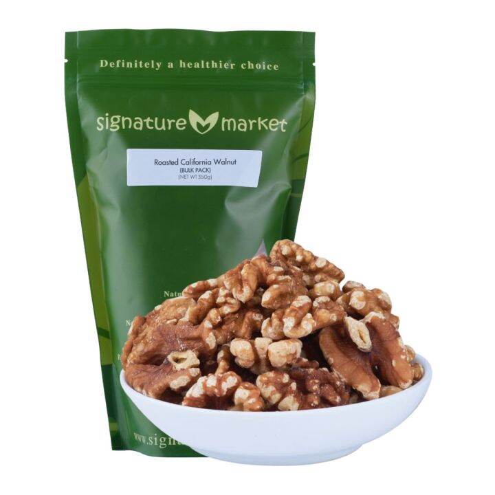 Signature Market Roasted California Walnut (Bulk Pack) (350g) Lazada