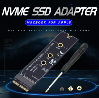 【Ready Stock&amp;Hot Saling】1/2/3/4/5/6/10PCS M.2 NVME SSD ตัวแปลงการ์ดสำหรับ MacBook Air Pro Retina 2013-2017 NVME/AHCI SSD ชุดสำหรับ A1465 A1466 A1398 A1502