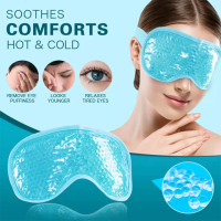 【2023】Gel Eye Cold Pack Warm Hot Heat Ice Cool Compress Soothing Tired Eyes Pad Gel Sleep Anti นอนไม่หลับ Sleeping Health Care