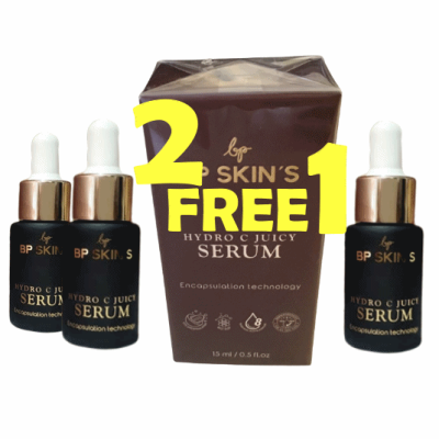 สูตรใหม่ BP SKINS SERUM กล่องน้ำตาล ลดและปกป้องผิวหน้าจาก สิวฝ้า กระ จุดด่างดำ รับรองโดยสถาบันระดับโลก ส่วนผสมสูตรส่งตรงจากเกาหลี