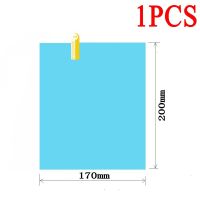 ฟิล์มป้องกันกระจกมองหลังรถยนต์2ชิ้นฟิล์มป้องกันหมอกใสอุปกรณ์ป้องกันน้ำฝนรถยนต์กันน้ำอุปกรณ์เสริมสติกเกอร์กระจก