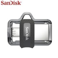 Sandisk 64GB USB 3.0 256GB Pendrive 128GB OTG Micro Usb 32GB U Disk DUAL DRIVE USB Flash Drive Memory Stick DD3 High Quality