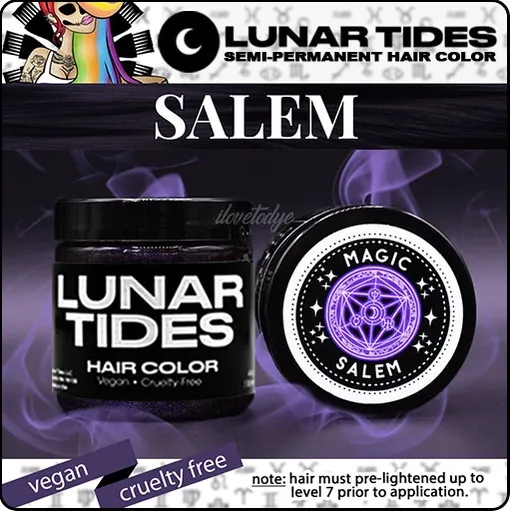 Lunar Tides Magic Salem | Semi-Permanent purple-black Hair Dye - ilovetodyeKOt | Lazada PH Lunar Tides Magic Salem | Semi-Permanent purple-black Hair Dye - ilovetodyeKOt | Lazada PH