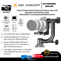 K&amp;F Concept KF31.033 Professional Gimbal Head Heavy Duty Metal 360 Degree Panoramic Tripod Head ส่งจากไทย