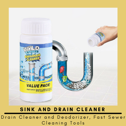 100ML/g Sink Dredge for Kitchen, Powerful Tube Drain Cleaner and