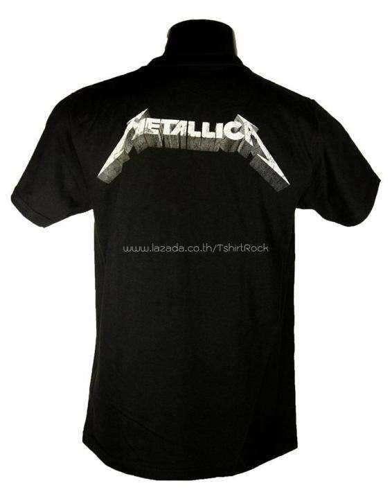 เสื้อวง-metallica-เมทัลลิกา-ไซส์ยุโรป-เสื้อยืดวงดนตรีร็อค-เสื้อร็อค-met1271-สินค้าในประเทศ