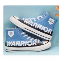 ☏✎✠  Canvas shoes high help couples leisurely joker students 2023 new printing spring tide sandals leisure shoes