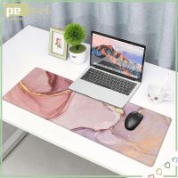 PEALIR Mouse Pad, Extended Pink Gold Mice Mat, Gift Marble Rubber Base Non-Slip Desk Mat Office