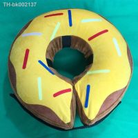 ☢▪❡ Useful Cat Circle Collar Soft Pet Collar Inflatable Dog Donut Collar Cone Soft Recovery Cones Anti-bite