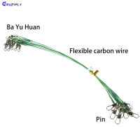 Crazyfly อุปกรณ์เบ็ดตกปลาเรืองแสงสำหรับเอ็นตกปลาพร้อมตะขอเกี่ยวแบบหมุนได้ Peralatan Pancing เชื่อมต่อสำหรับตะขออุปกรณ์เหยื่อ