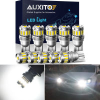 AUXITO 10x T10 Led W5W Canbus Car Interior Light For Nissan Qashqai Almera Juke Tiida X-Trail Note Primera J11 Pathfinder Versa