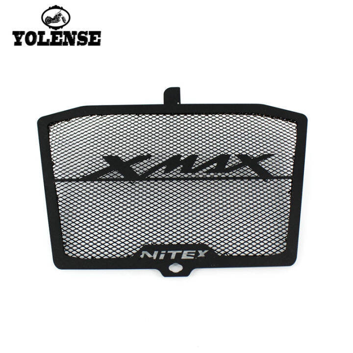 สำหรับ-yamaha-xmax300-xmax250-xmax-250-300-x-max-2017-2018หม้อน้ำรถจักรยานยนต์-grille-cover-guard-ป้องกันสแตนเลส